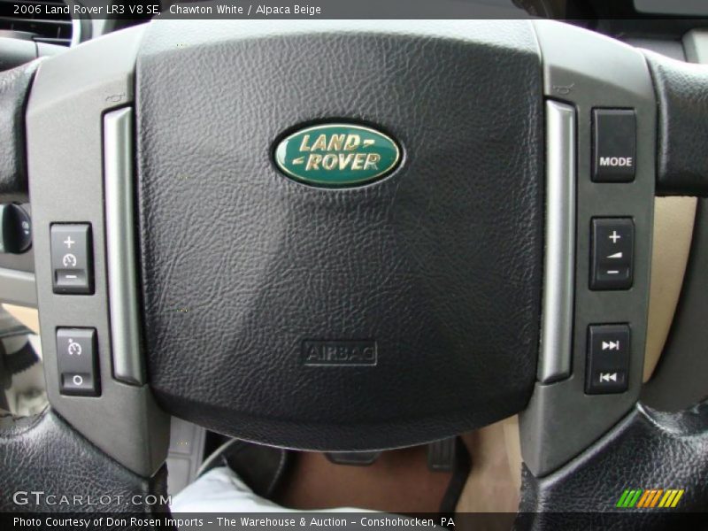 Controls of 2006 LR3 V8 SE
