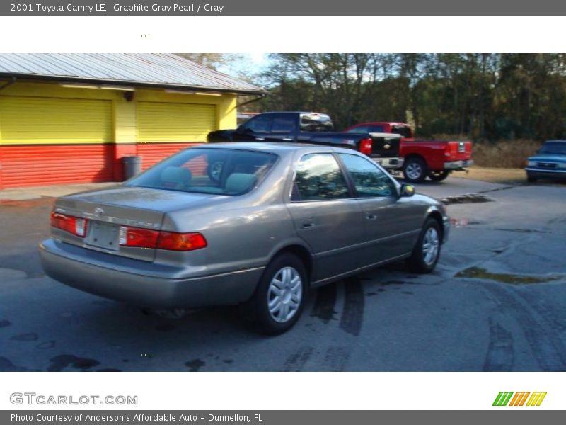 Graphite Gray Pearl / Gray 2001 Toyota Camry LE