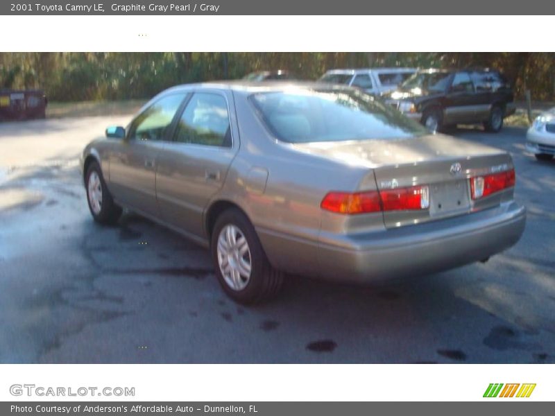 Graphite Gray Pearl / Gray 2001 Toyota Camry LE