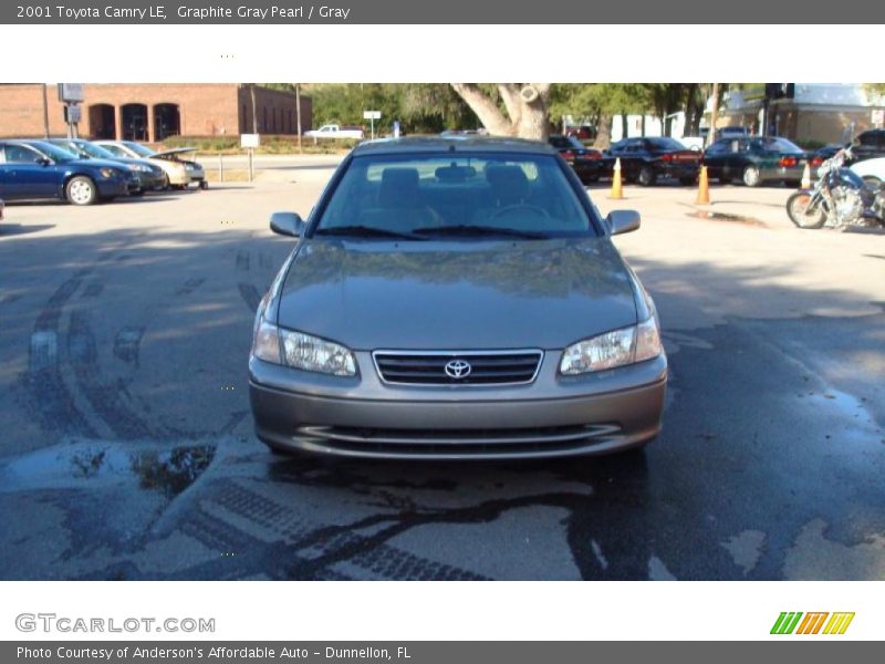 Graphite Gray Pearl / Gray 2001 Toyota Camry LE