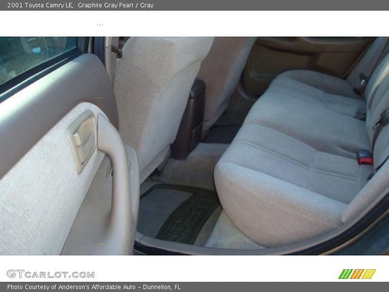 Graphite Gray Pearl / Gray 2001 Toyota Camry LE