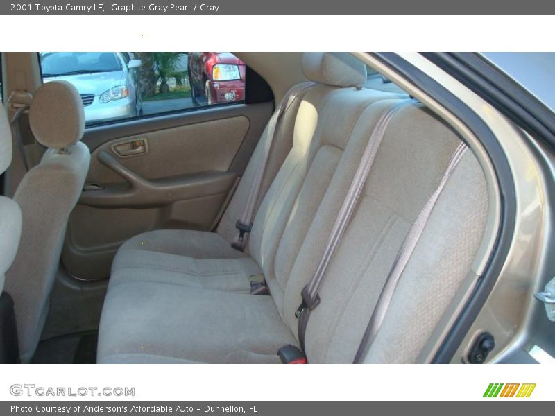 Graphite Gray Pearl / Gray 2001 Toyota Camry LE