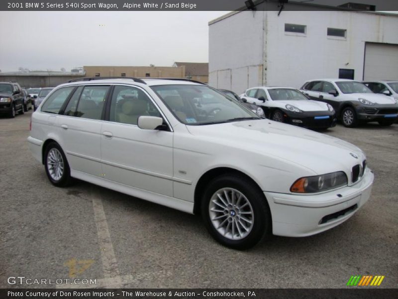  2001 5 Series 540i Sport Wagon Alpine White