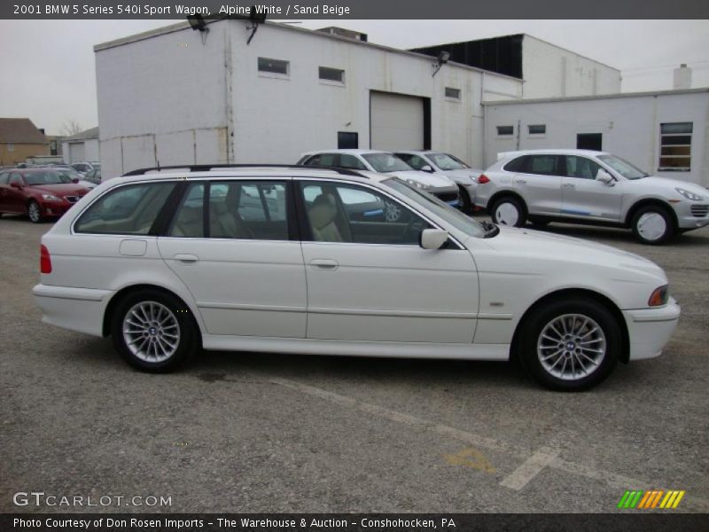  2001 5 Series 540i Sport Wagon Alpine White