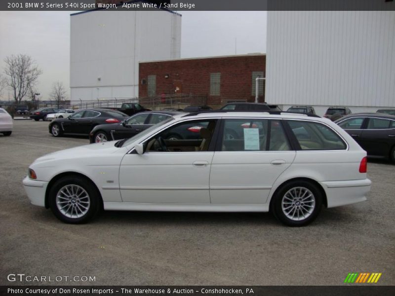  2001 5 Series 540i Sport Wagon Alpine White