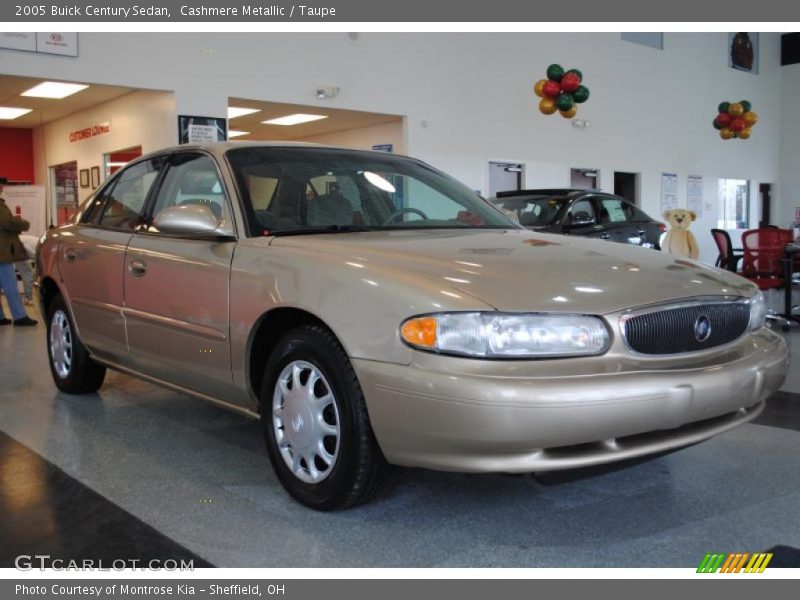 Cashmere Metallic / Taupe 2005 Buick Century Sedan