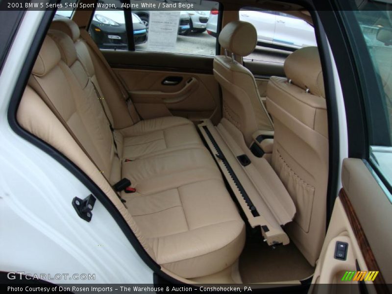  2001 5 Series 540i Sport Wagon Sand Beige Interior