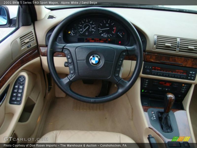  2001 5 Series 540i Sport Wagon Steering Wheel