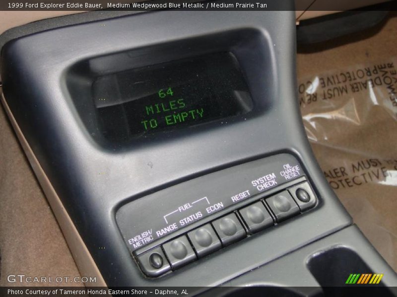 Medium Wedgewood Blue Metallic / Medium Prairie Tan 1999 Ford Explorer Eddie Bauer