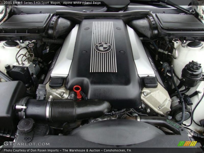  2001 5 Series 540i Sport Wagon Engine - 4.4 Liter DOHC 32-Valve V8