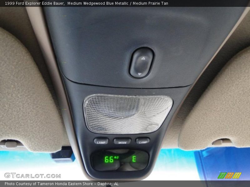 Medium Wedgewood Blue Metallic / Medium Prairie Tan 1999 Ford Explorer Eddie Bauer
