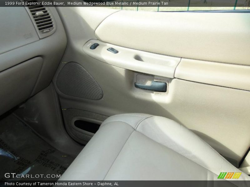 Medium Wedgewood Blue Metallic / Medium Prairie Tan 1999 Ford Explorer Eddie Bauer