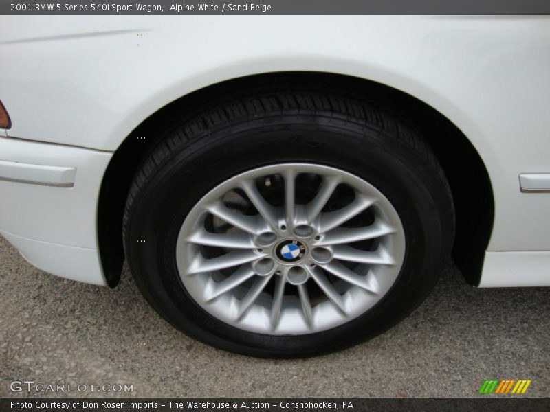  2001 5 Series 540i Sport Wagon Wheel