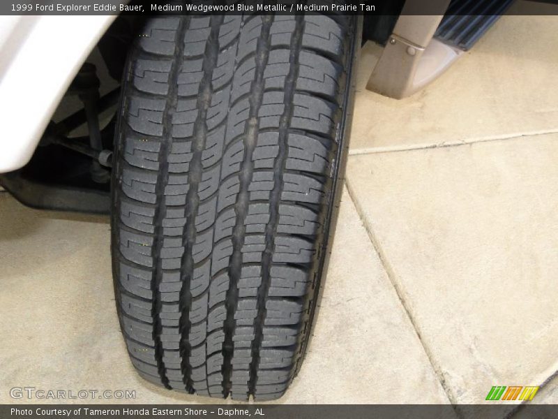 Medium Wedgewood Blue Metallic / Medium Prairie Tan 1999 Ford Explorer Eddie Bauer