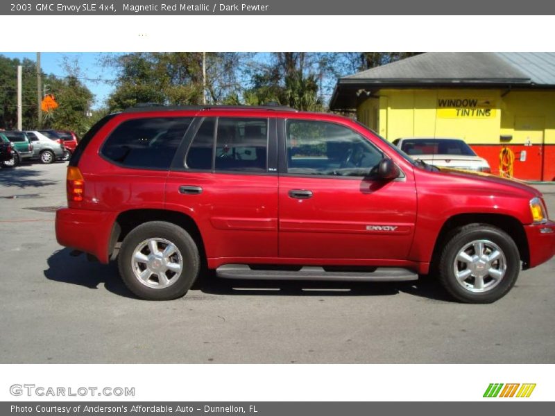 Magnetic Red Metallic / Dark Pewter 2003 GMC Envoy SLE 4x4