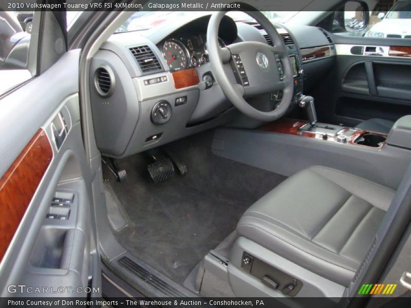 Anthracite Interior - 2010 Touareg VR6 FSI 4XMotion 