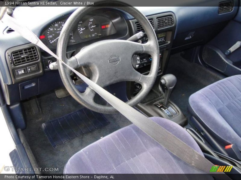  1994 Sentra XE Sedan Blue Interior