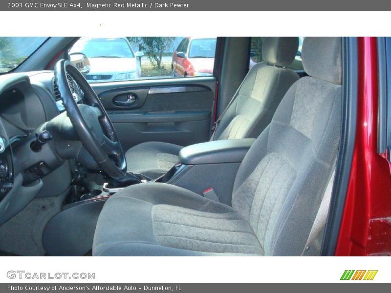 Magnetic Red Metallic / Dark Pewter 2003 GMC Envoy SLE 4x4