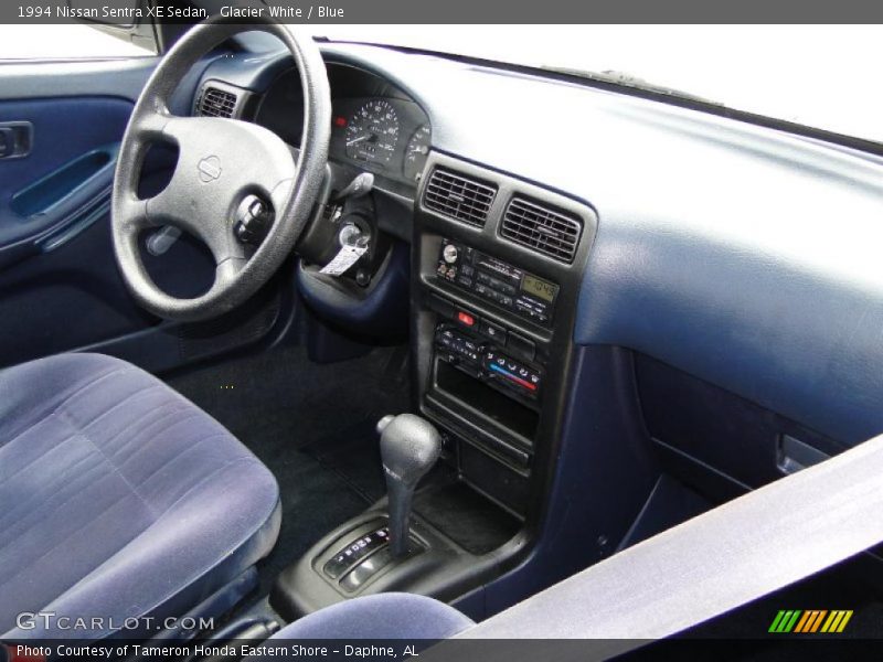  1994 Sentra XE Sedan Blue Interior