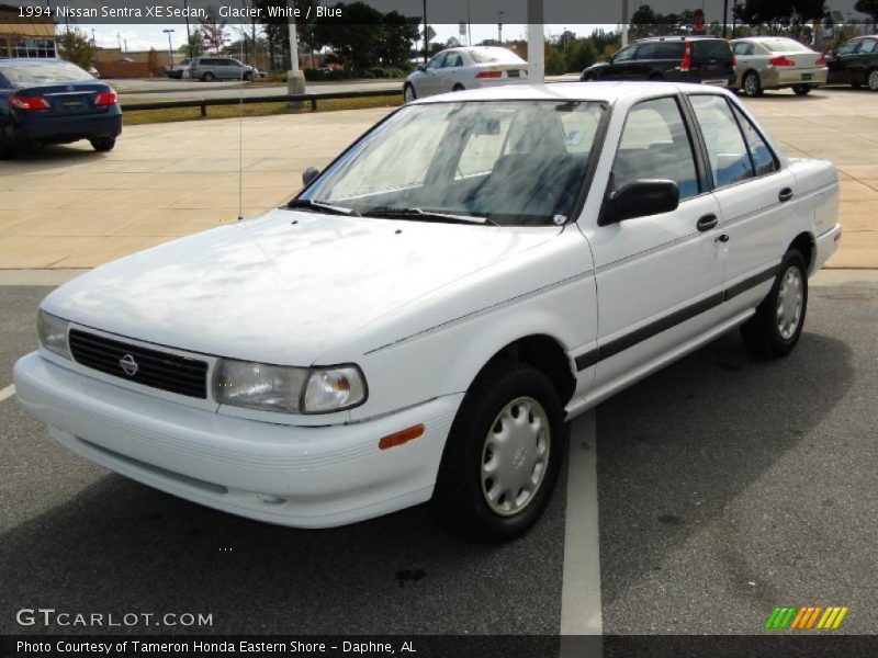  1994 Sentra XE Sedan Blue Interior