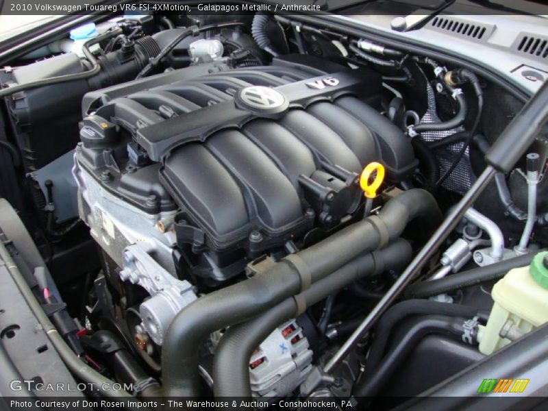  2010 Touareg VR6 FSI 4XMotion Engine - 3.6 Liter VR6 FSI DOHC 24-Valve VVT V6