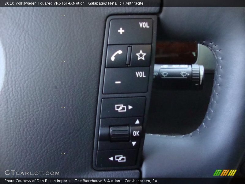 Controls of 2010 Touareg VR6 FSI 4XMotion