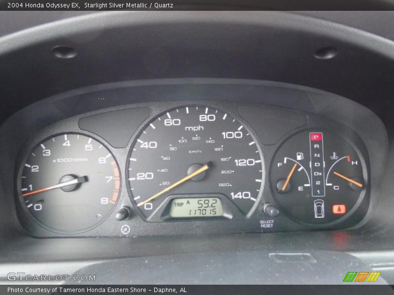 Starlight Silver Metallic / Quartz 2004 Honda Odyssey EX