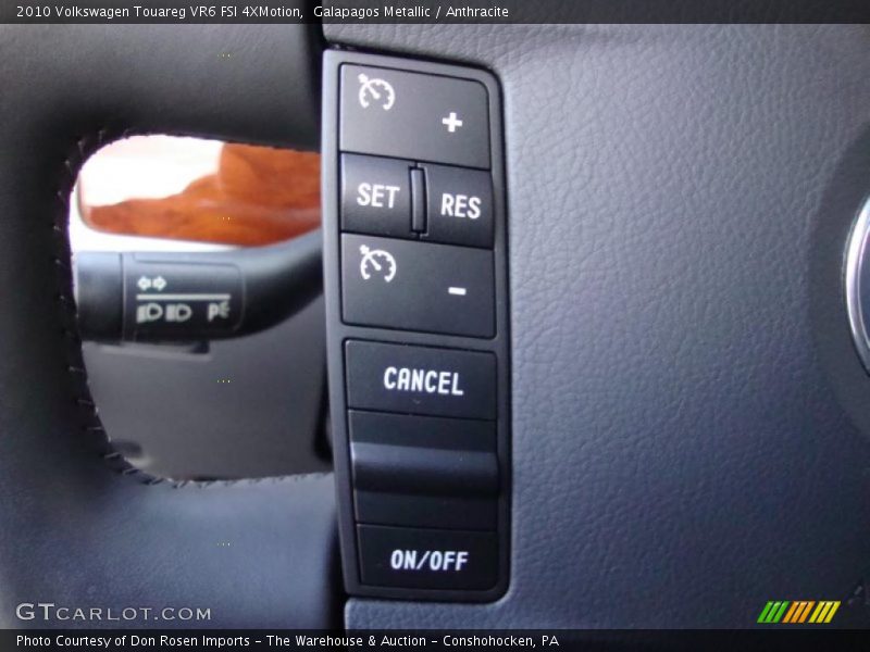 Controls of 2010 Touareg VR6 FSI 4XMotion