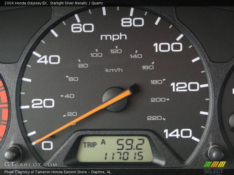 Starlight Silver Metallic / Quartz 2004 Honda Odyssey EX