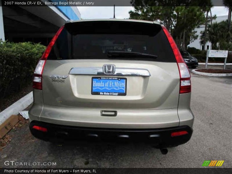 Borrego Beige Metallic / Ivory 2007 Honda CR-V EX