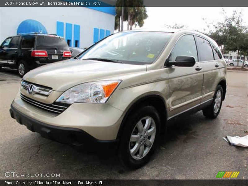 Borrego Beige Metallic / Ivory 2007 Honda CR-V EX
