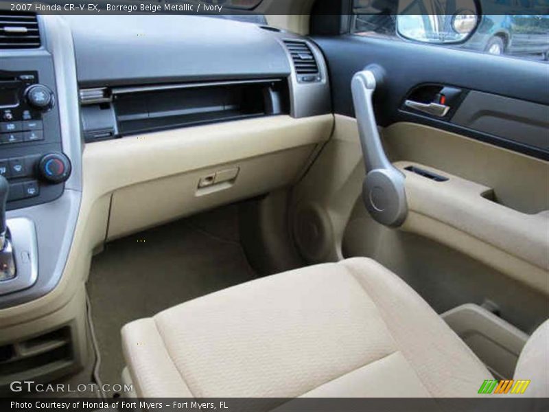 Borrego Beige Metallic / Ivory 2007 Honda CR-V EX