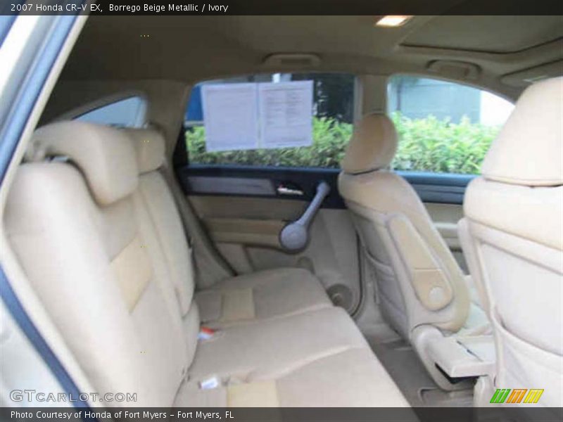 Borrego Beige Metallic / Ivory 2007 Honda CR-V EX