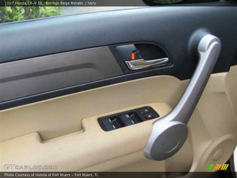 Borrego Beige Metallic / Ivory 2007 Honda CR-V EX