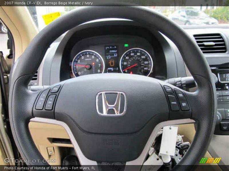 Borrego Beige Metallic / Ivory 2007 Honda CR-V EX