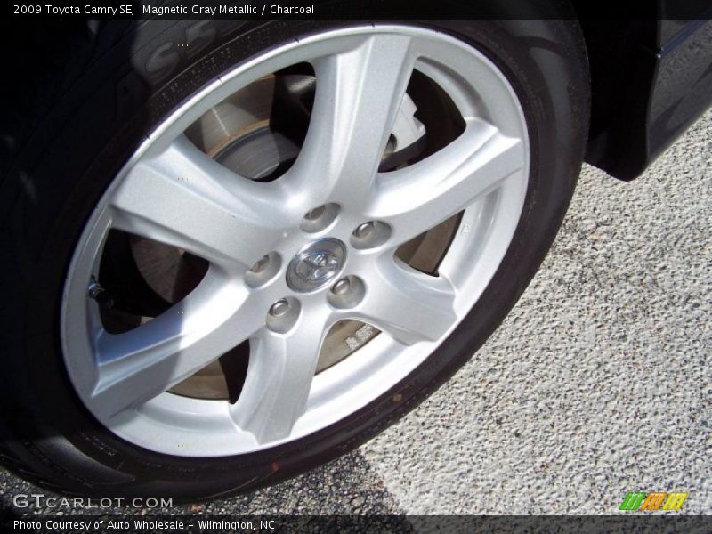 Magnetic Gray Metallic / Charcoal 2009 Toyota Camry SE