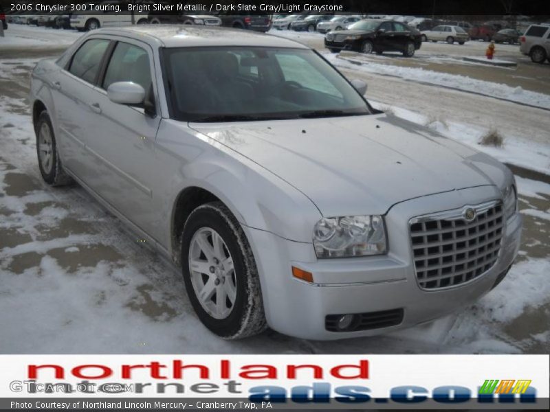 Bright Silver Metallic / Dark Slate Gray/Light Graystone 2006 Chrysler 300 Touring