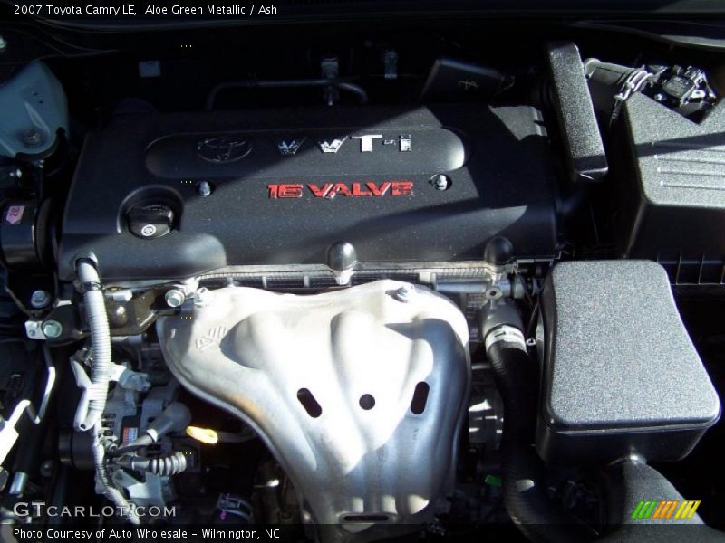 Aloe Green Metallic / Ash 2007 Toyota Camry LE