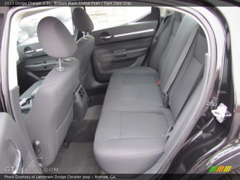 Brilliant Black Crystal Pearl / Dark Slate Gray 2010 Dodge Charger 3.5L