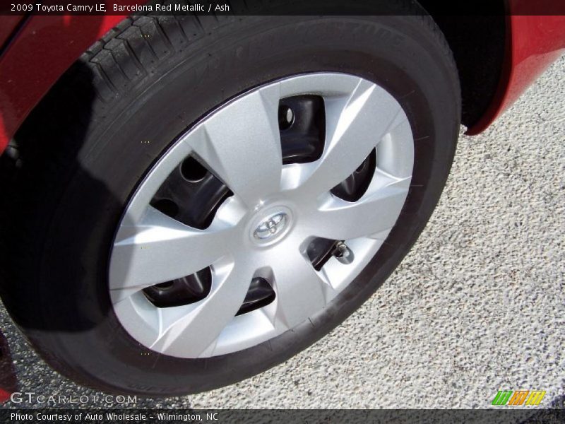 Barcelona Red Metallic / Ash 2009 Toyota Camry LE