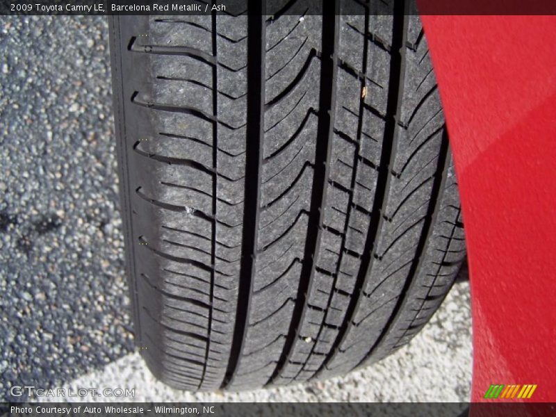 Barcelona Red Metallic / Ash 2009 Toyota Camry LE