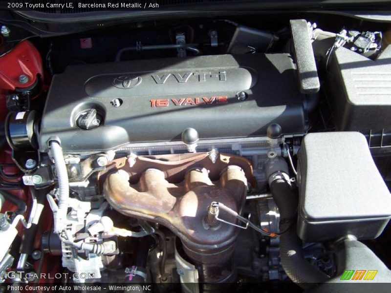 Barcelona Red Metallic / Ash 2009 Toyota Camry LE