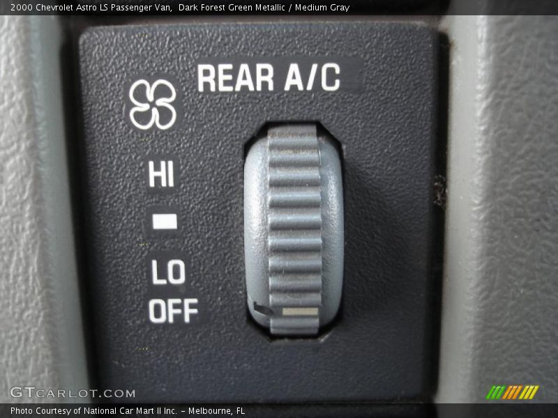 Dark Forest Green Metallic / Medium Gray 2000 Chevrolet Astro LS Passenger Van