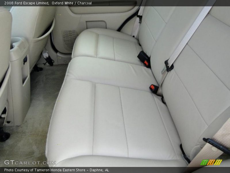 Oxford White / Charcoal 2008 Ford Escape Limited