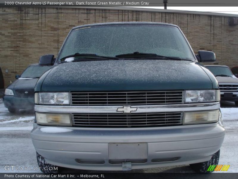 Dark Forest Green Metallic / Medium Gray 2000 Chevrolet Astro LS Passenger Van
