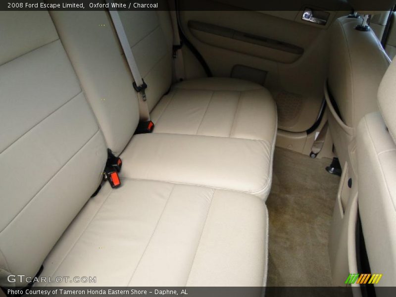 Oxford White / Charcoal 2008 Ford Escape Limited