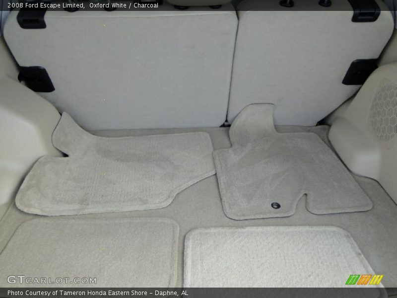 Oxford White / Charcoal 2008 Ford Escape Limited