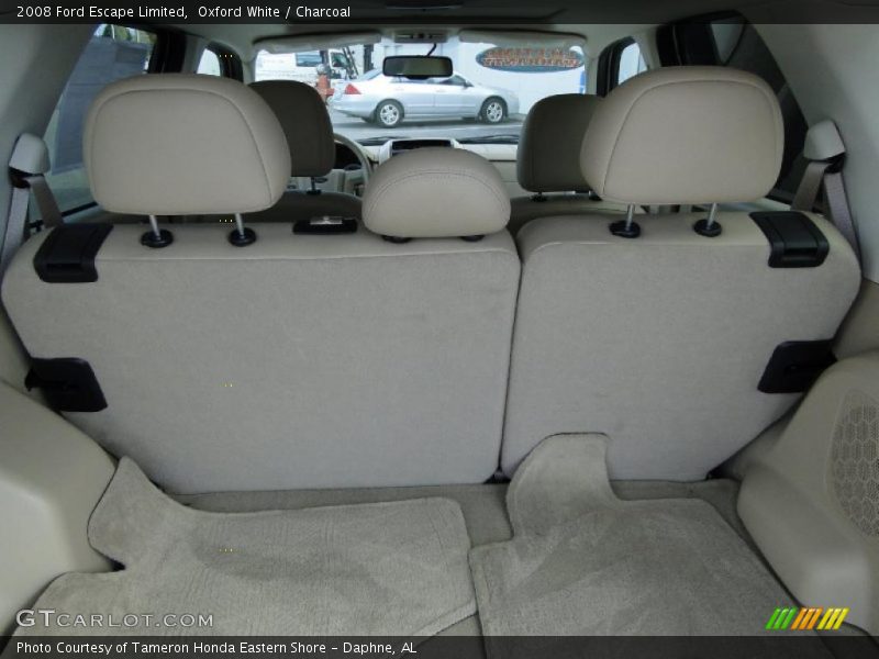 Oxford White / Charcoal 2008 Ford Escape Limited