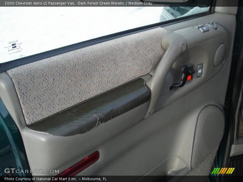 Dark Forest Green Metallic / Medium Gray 2000 Chevrolet Astro LS Passenger Van