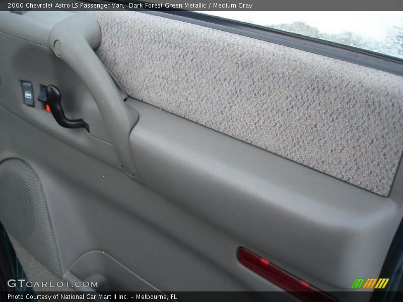 Dark Forest Green Metallic / Medium Gray 2000 Chevrolet Astro LS Passenger Van